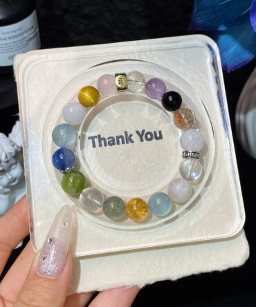 Zodiac Rabbit Men’s Crystal Bracelet