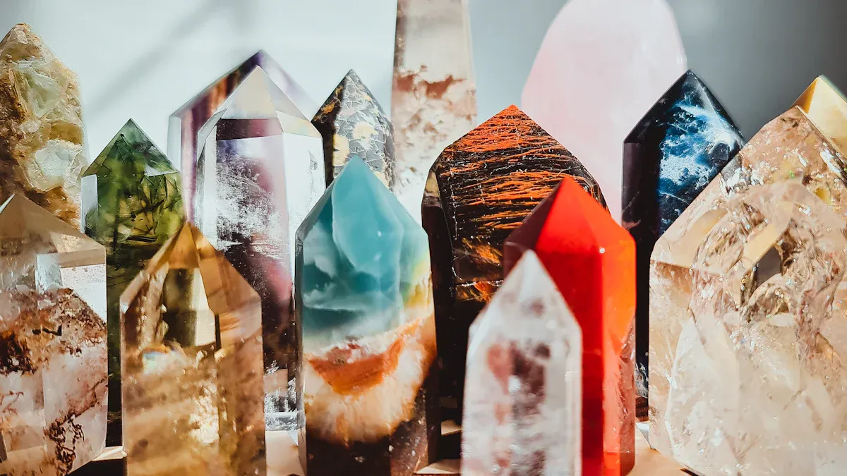 Aries Zodiac Crystal (March 21 - April 19)