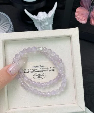 Lavender Amethyst Bracelet
