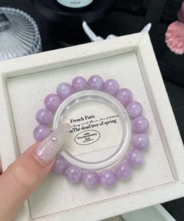 Kunzite Crystal Bracelet