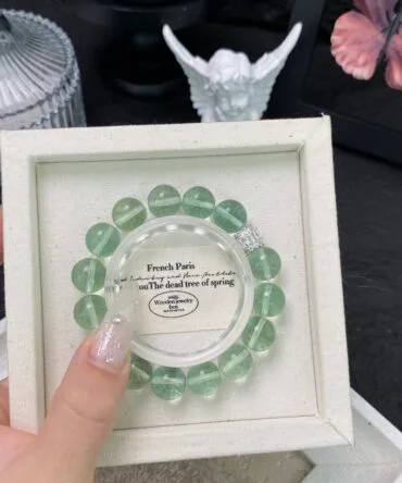 Green Fluorite Bracelet