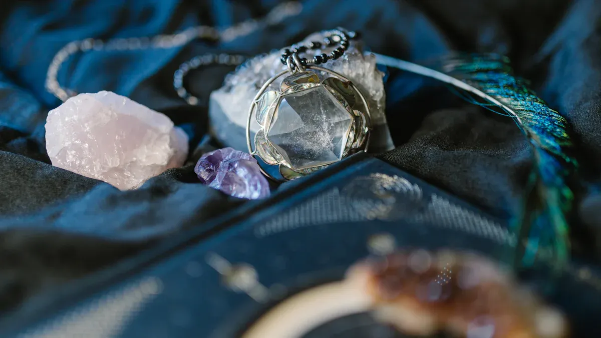 Wearing Multiple Crystals